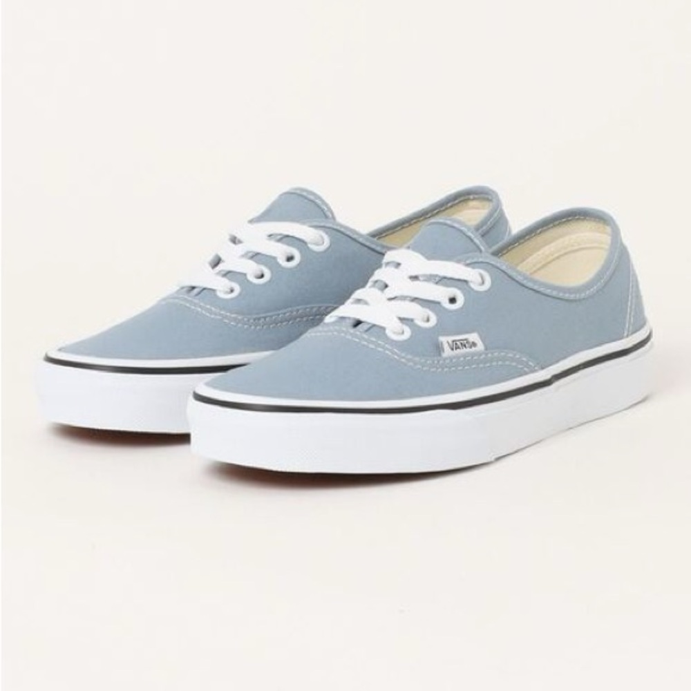 Women’s Vans Colour Theory Dusty Blue Shoes Size 8 - NEW